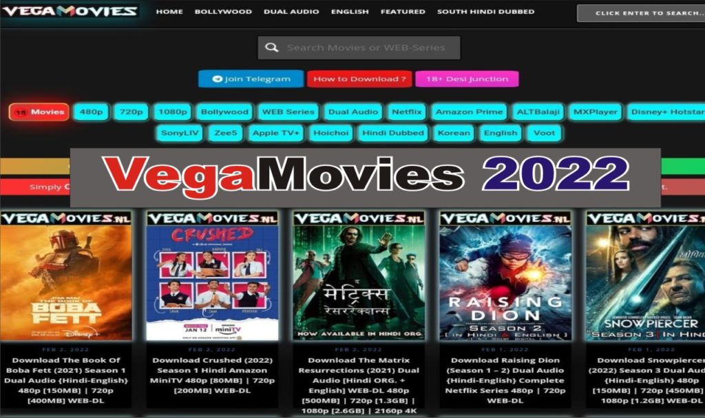 Vegamovies download